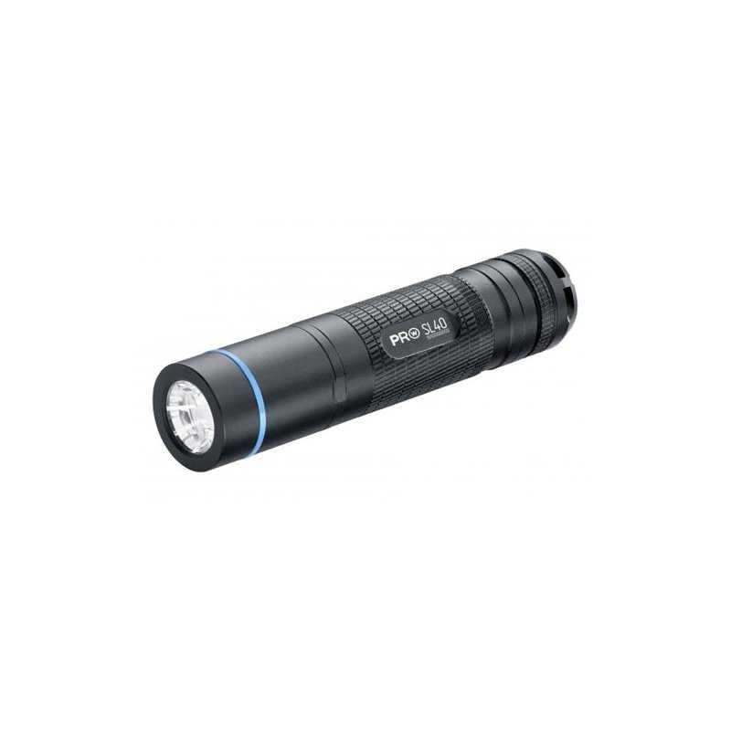 Фенер Walther Германия Pro SL40 LED в комплект с калъф за колан !