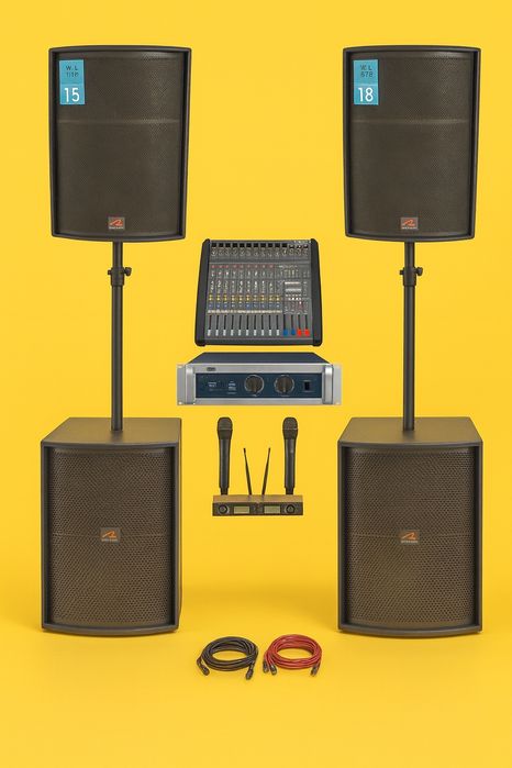 Комплект музыкальный аппаратуры ы