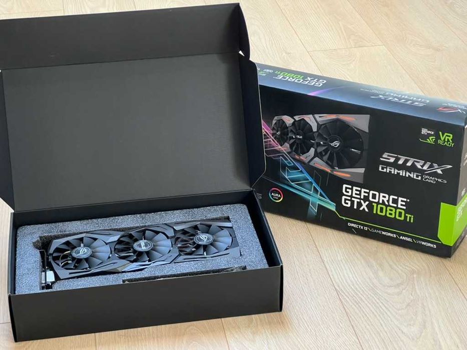 Placa video ASUS GeForce GTX 1080 Ti ROG STRIX