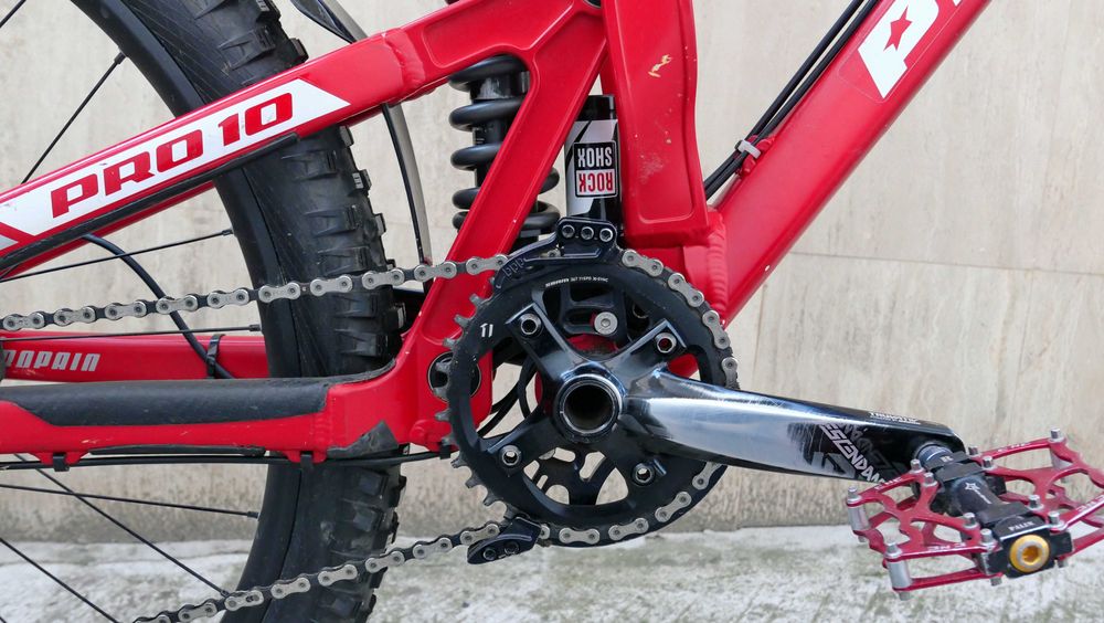 Propain Rage Comp DH, 27.5 L, FOX Factory 220-200 мм. ход, 1х7 Sram GX