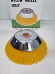 Perie cupa 8 inch 200x25,4 pentru motocoasa nailon