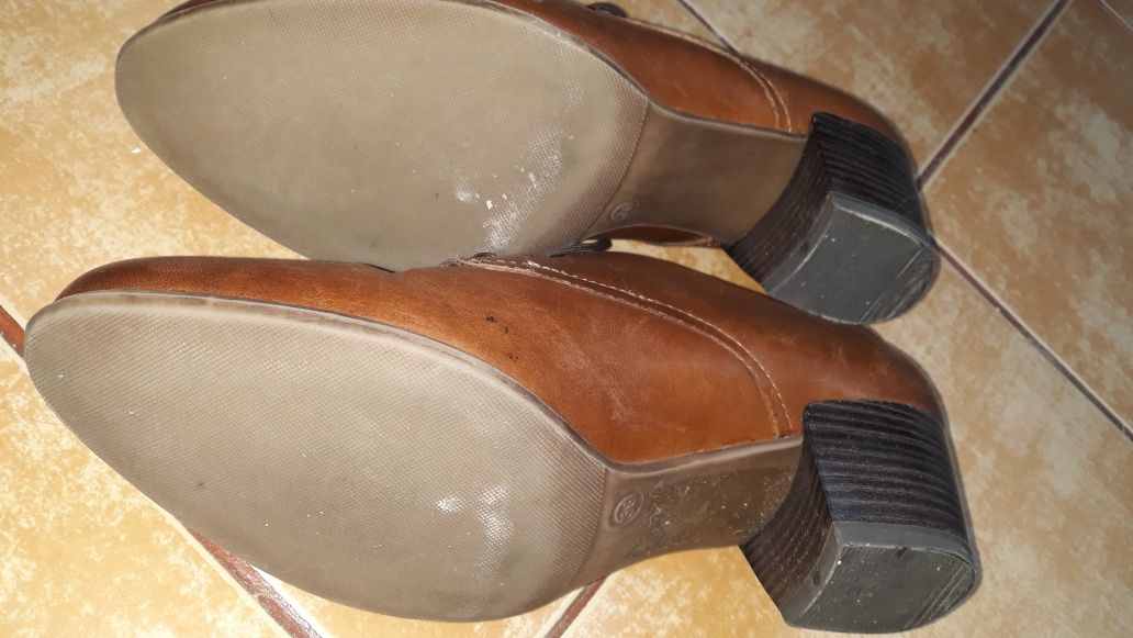Pantofi dama, din piele, masura 39, marca Tamaris