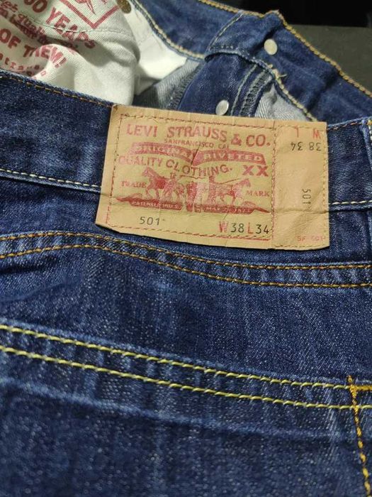 Levi's 501 size W38 L34 Made in USA