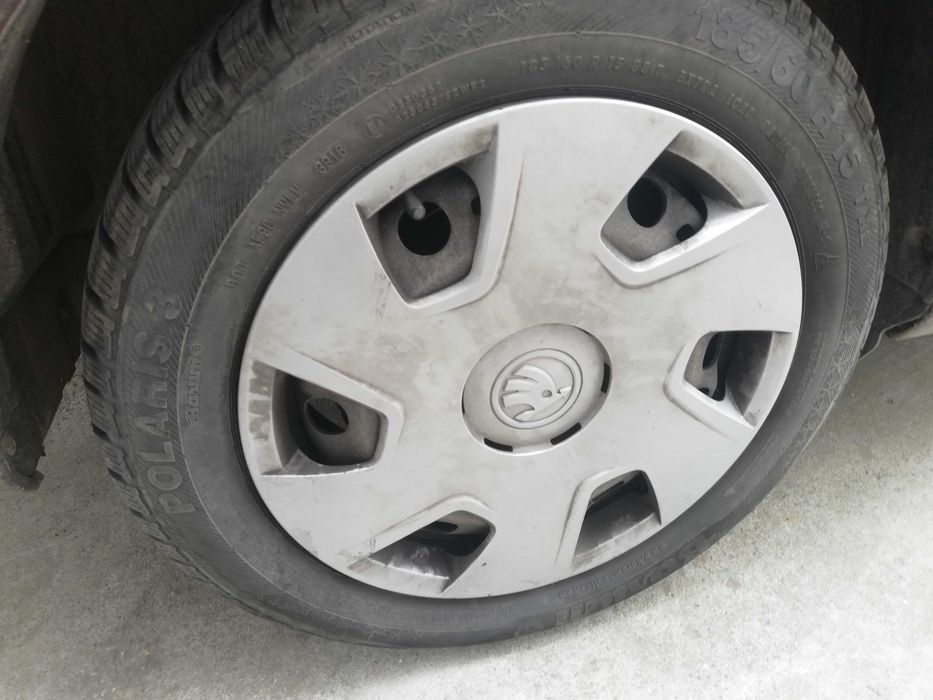 3 buc Capace roata Skoda 15"