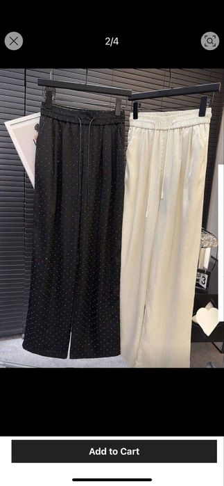 Панталон с камъчета