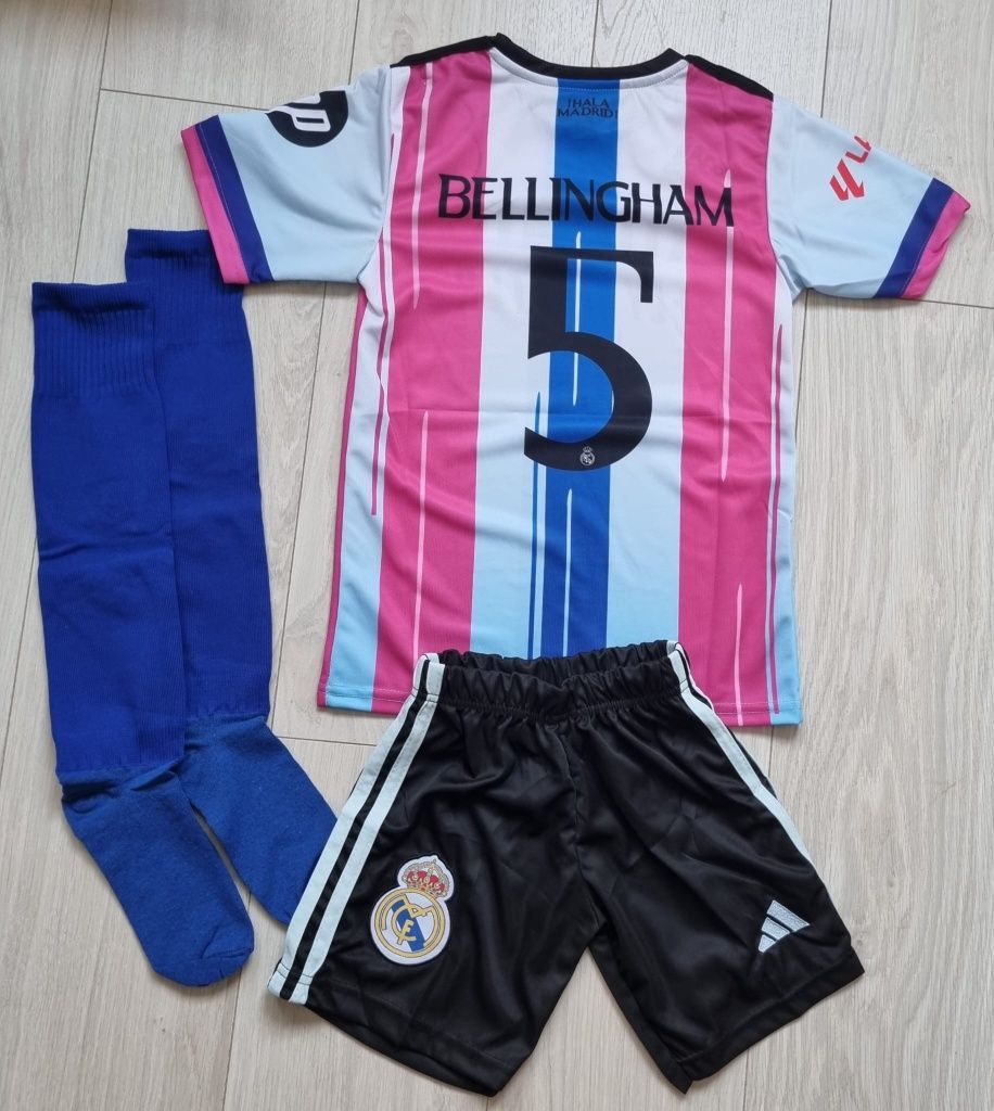 Echipamente fotbal copii Bellingham, Real si Anglia