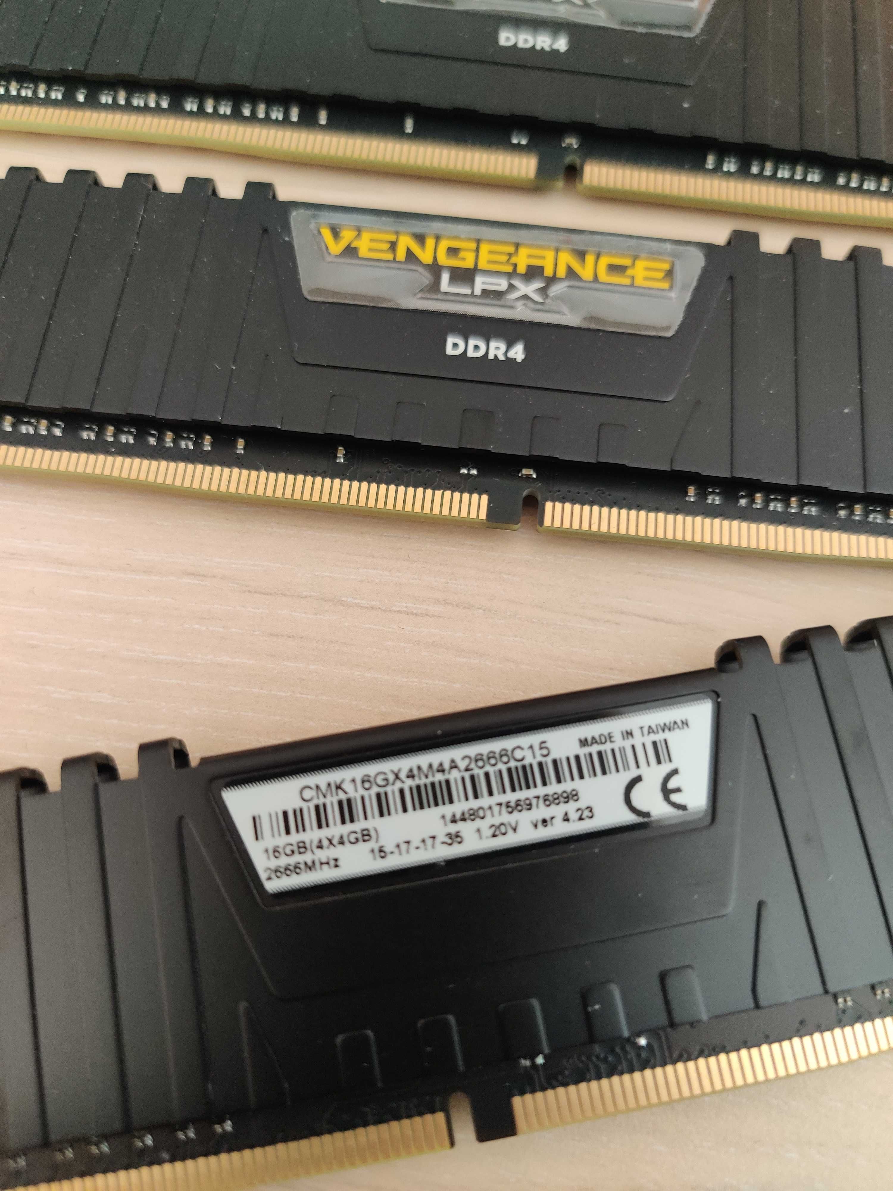 16GB DDR4 Corsair VENGEANCE LPX cmk16gx4m4a2666c15