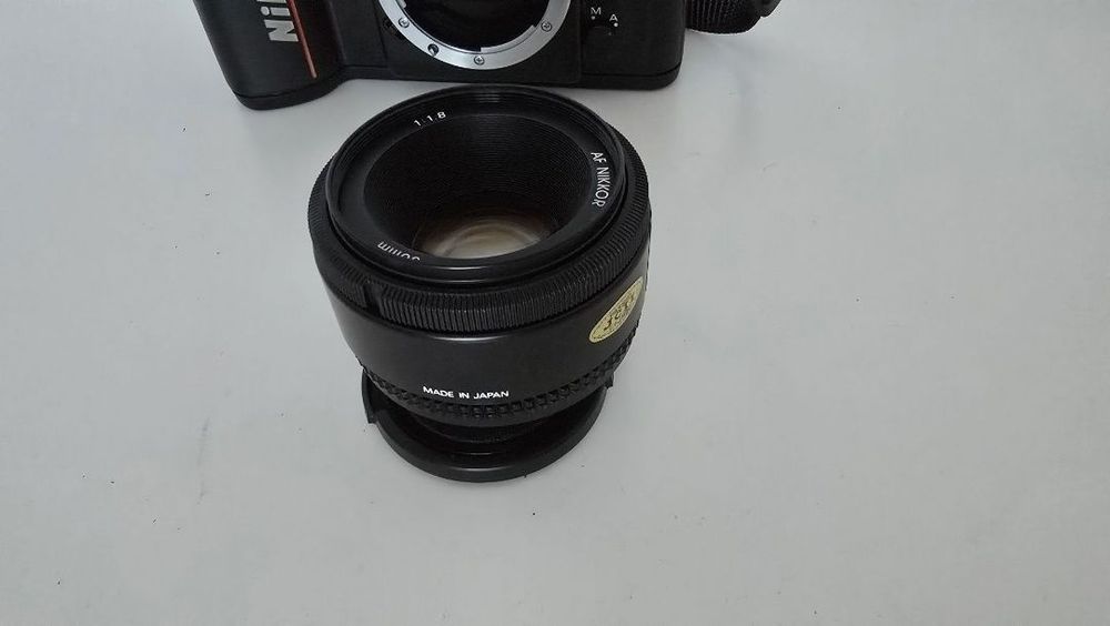 Nikon AF N4004 obiectiv Nikkor 50mm 1.8