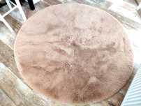 Covor pufos Pierre Cardin rotund, ca Nou