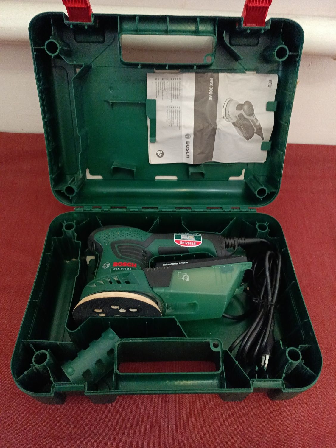 Эксцентриковый шлифователь BOSH PEX 300AE