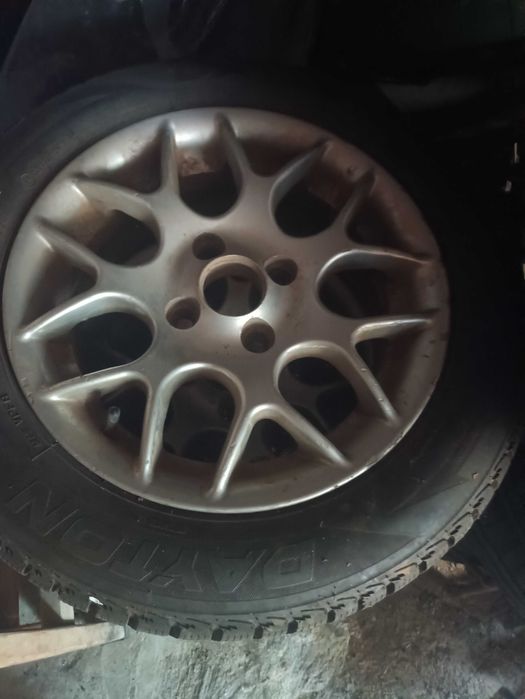 Джанти 14 цола, алуминиеви x4 + зимни гуми x4