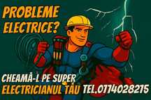 Electrician calificat, rapid si accesibil