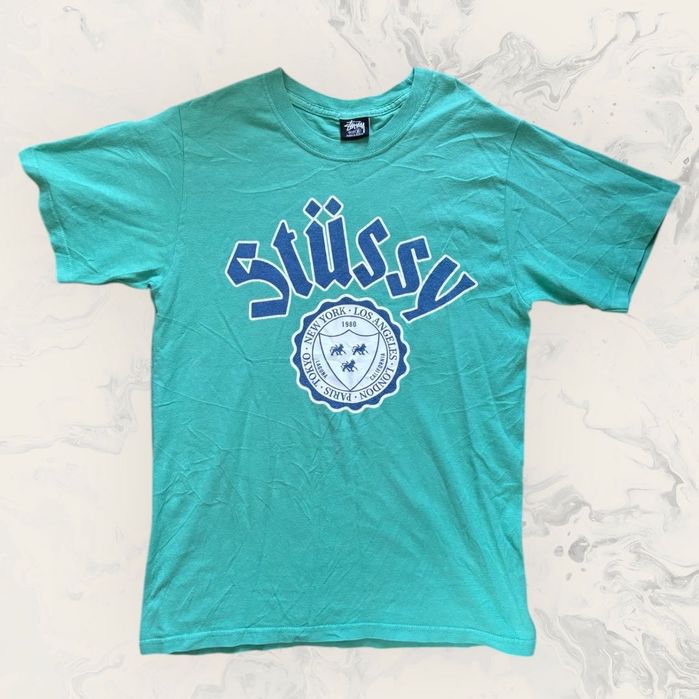 Vintage Stussy City Seal мъжка тениска