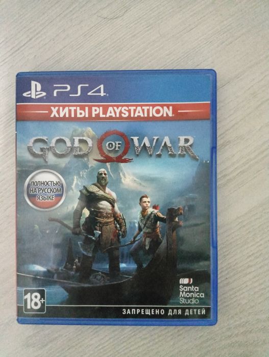 Продаю диск God of war от пс 4