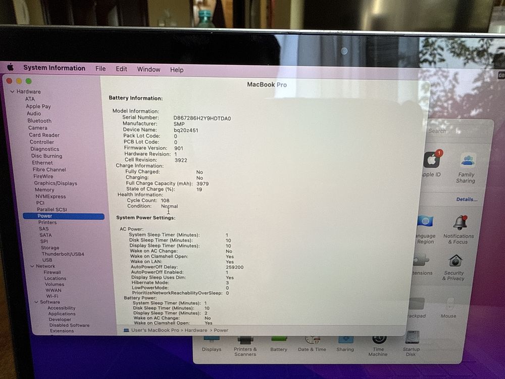 Macbook pro 13 touchbar A1706. (2016)
