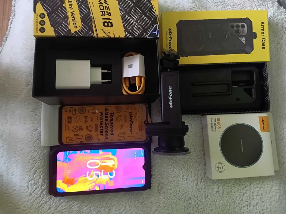 Vand telefon UleFone PowerArmor 18 T (hermal) pro Ultra version