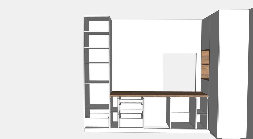 Proiectant mobilier Sketchup | Schite 3D & fișiere necesare producție
