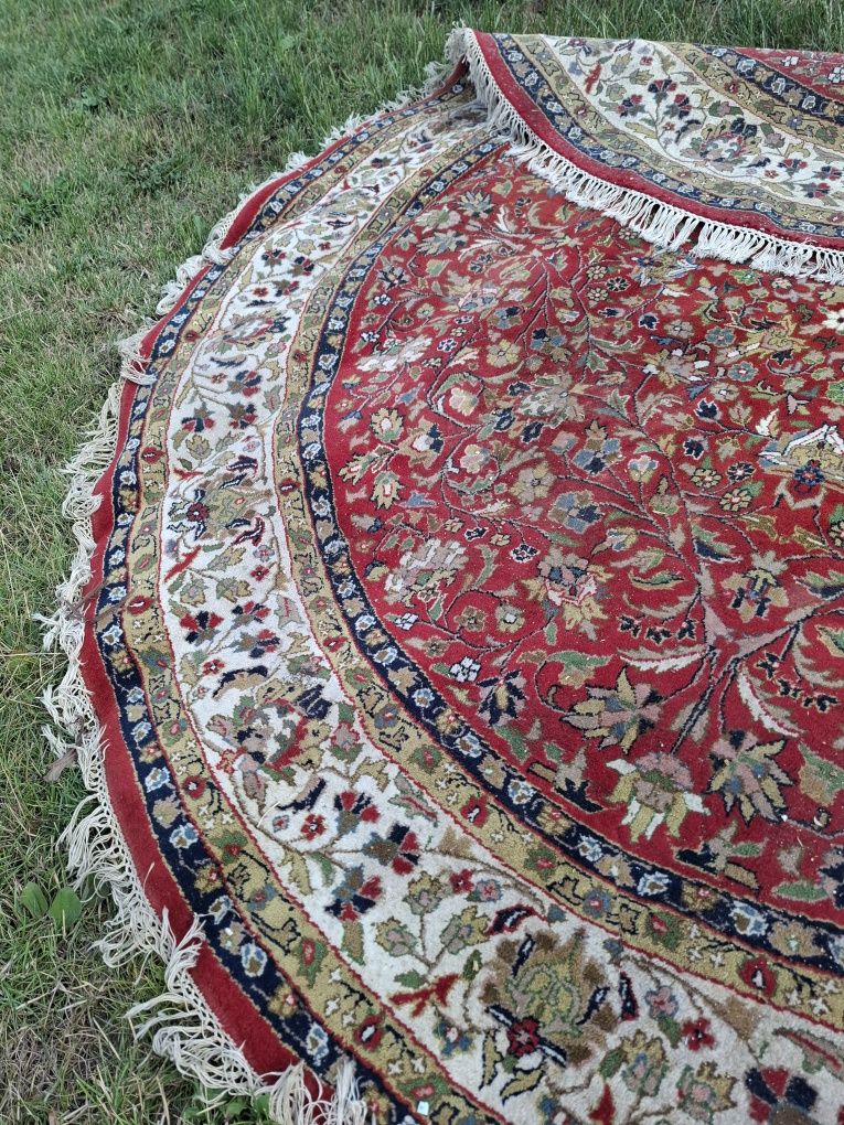 Персийски Килим Кашан Кръг