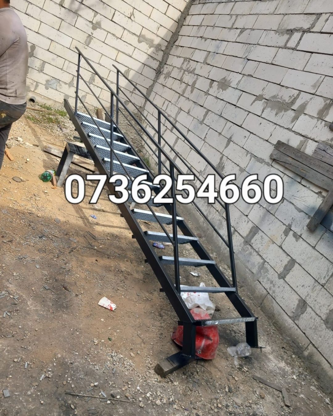 Scara scări scară metalice zincate galvanizat
