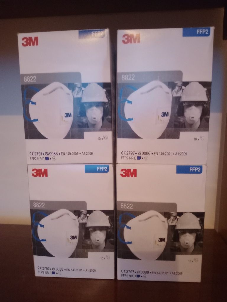 Филтри 3М 2125 и маски 3M 8822 FFP2