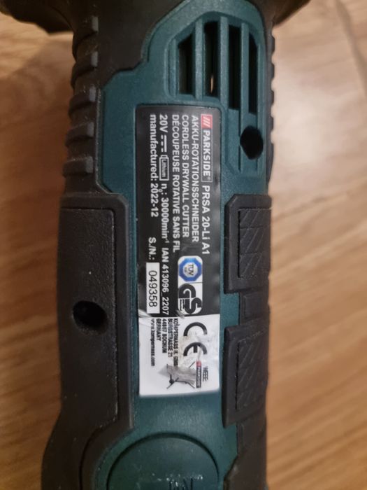 Parkside prsa 20 li a1