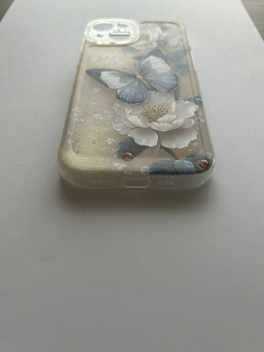 Carcasă iPhone13 Fluture 3D–Model Premium Nou Protectie+Design Elegant