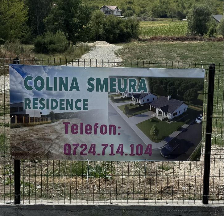 Teren intravilan 400mp Smeura Mosoaia toate utilitățile la asfalt