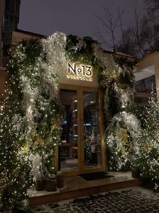 Оформление помещений на Новый год! ОФОРМЛЕНИЕ ФАСАДОВ