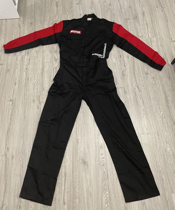 Combinezon tip JumpSuite motul pentru mecanici,negru,marimea L