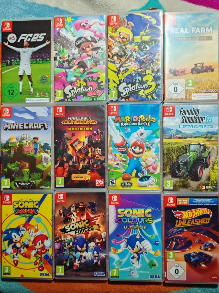 Jocuri Nintendo Swich originale impecabile