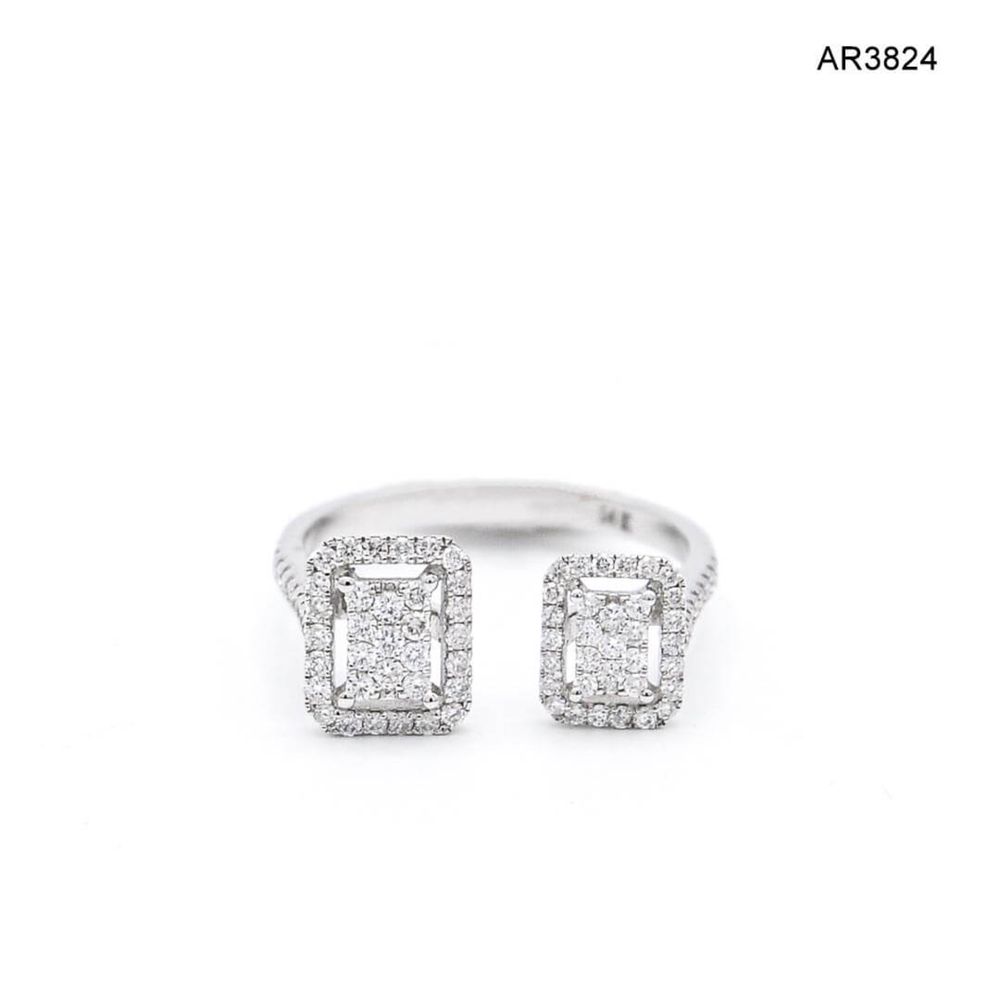 Inel Aur 14K cu DIAMANTE model nou deosebit ARJEWELS(AR3824)