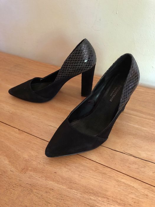 италиански Велурени дамски обувки номер 37