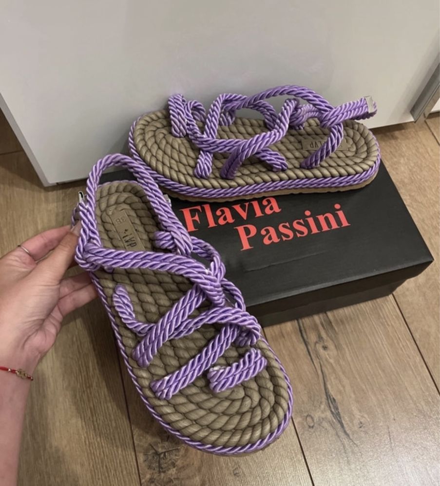 sandale Flavia Passini mov