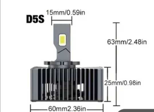 Becuri LED D5S D5R 50000LM set 2buc