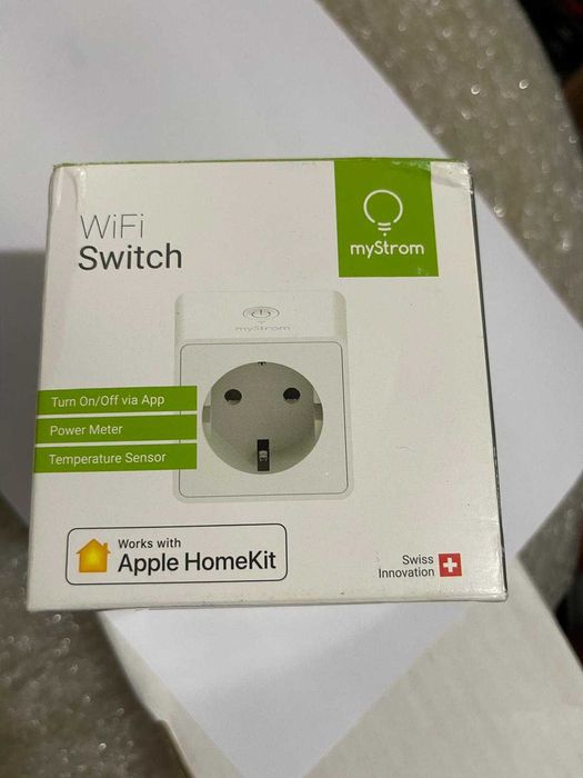 Priza smart WiFi myStrom SE1, alb