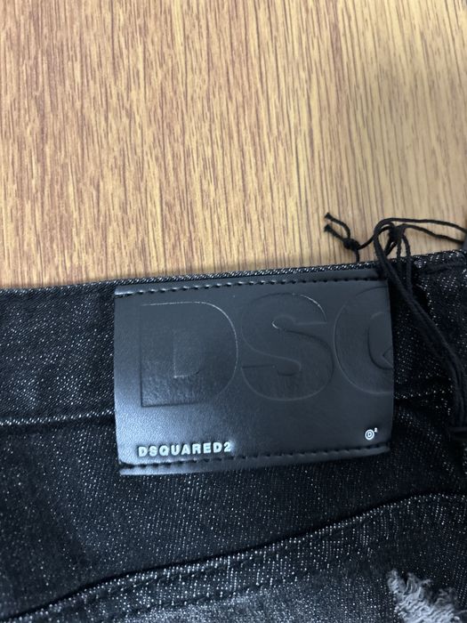 blugi dsquared D2 negru cu gri noi