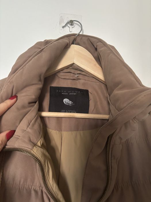 Geaca Zara din puf si pene - marimea M/38 - impecabila, fara defecte