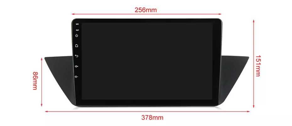 Navigatie Android Dedicata BMW X1 E84 (2012-2018), BT, Wi-Fi, Carplay