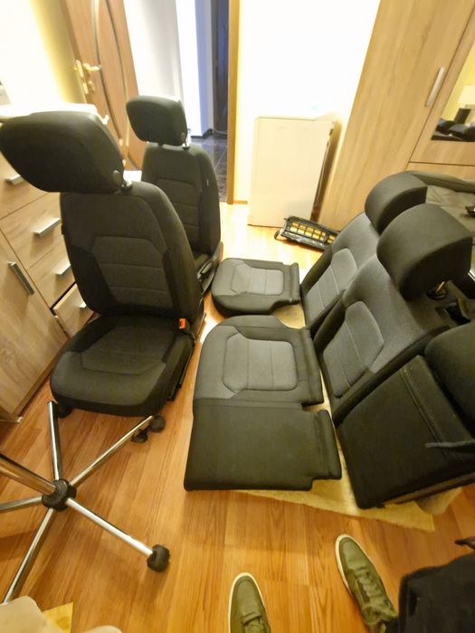 Interior textil cu incalzire Passat b6/b7/cc