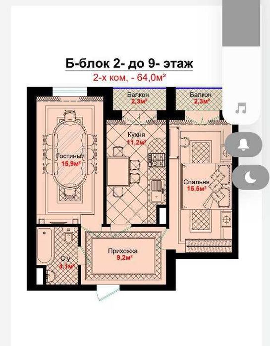 Сергели, 2 хона, узимники, янги уй. ремонт  аъло даражада.