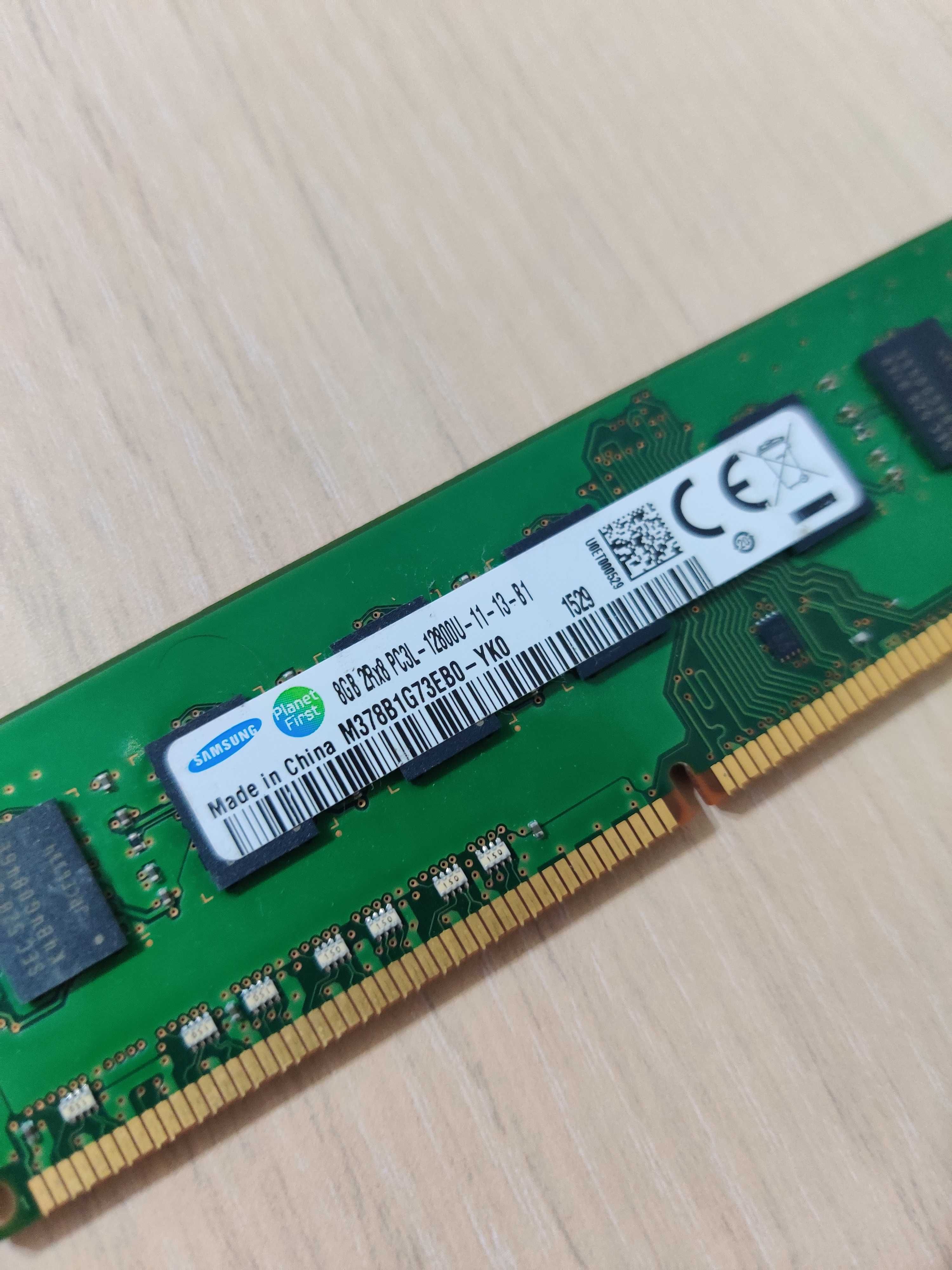 16GB DDR3 Samsung  2rx8 pc3L-12800u-11-13-b1