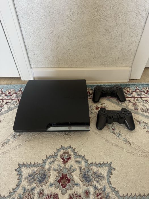 Прошитая PS3 Slim 500 gb 45 игр. Есть Каспи Рэд и рассрочка