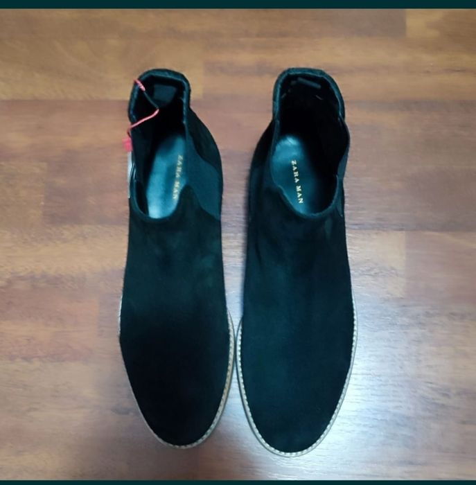 Ghete Zara piele nr 40 noi
