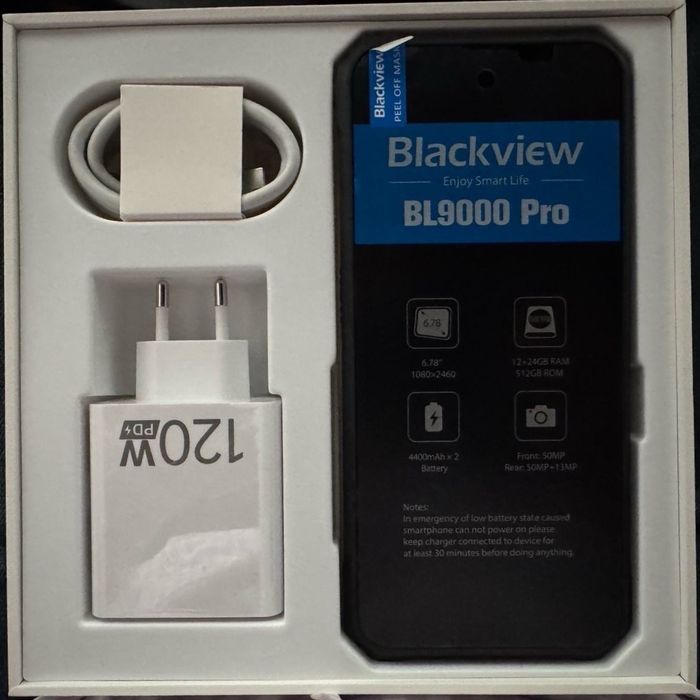 Продавам: Удароустойчив смартфон Blackview BL9000 Pro 512GB / 12GB