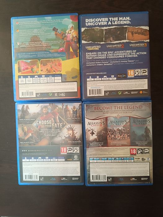 PS4 Игри - Assassin's creed, Uncharted и други