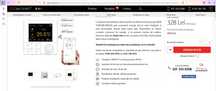 Termostat inteligent pentru incalzirea termica  TCR8-WIFI-WP(3A)