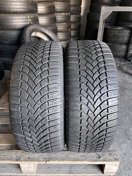 2 anvelope iarna 215/55/16 , Bridgestone , 5.9 mm