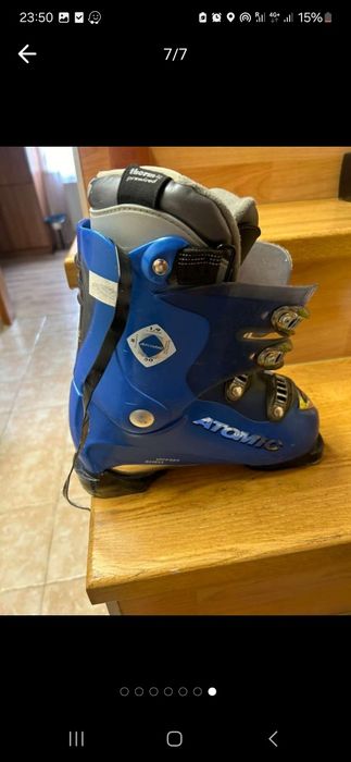 Vând schiuri + clăpari !