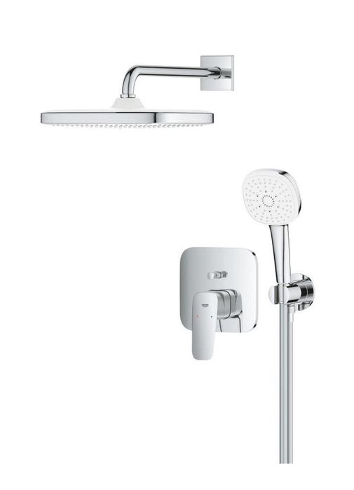 Set sistem de duș Grohe Cubeo, încastrat, para duș