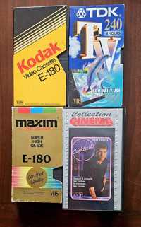 Видео Касети VHS TDK E- 240  ,Maxim E-180  Бонус при покупка на всички